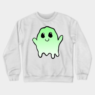 ghosty dude - green Crewneck Sweatshirt